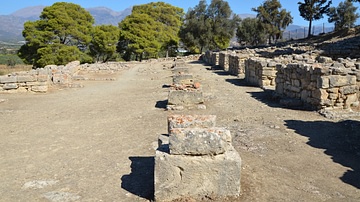Mycenaean Agora at Hagia Triada, Crete