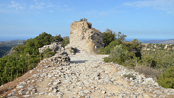 Hellenistic Tower at Eleutherna, Crete