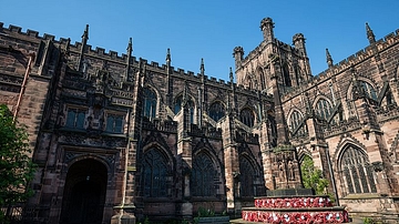 Chester Cathedral Exterior