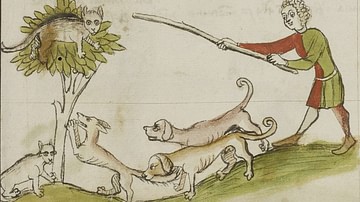 Les Chats au Moyen Âge