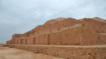 Chogha Zanbil Ziggurat [East Side], Iran