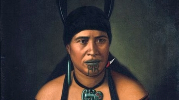 Hinepare - A  Woman of the Ngāti Kahungunu Tribe
