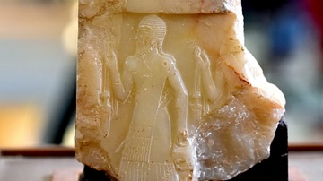 Akkadian Soldier on Naram-Sin Victory Stele from Wasit