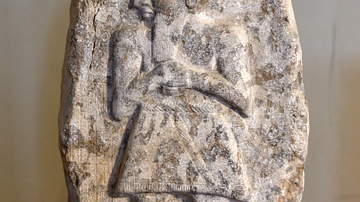 Akkadian Stele of Ilšu-rabi from Tell Abu Sheeja