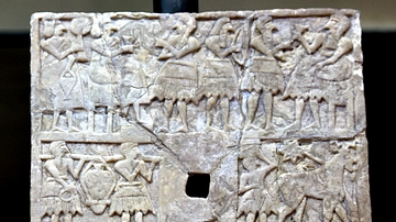 Sumerian Votive Plaque from Khafajah