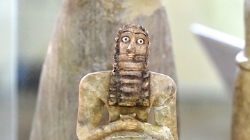 Male Worshiper from Tell Asmar Hoard, Iraq Museum