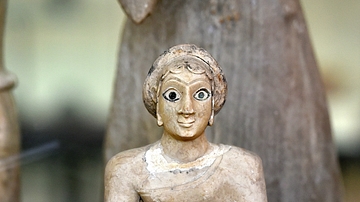 Female Worshiper from Khafajah at the Iraq Museum