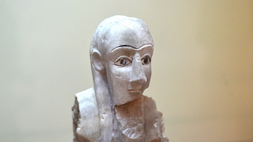 Male Worshiper from Tell Agrab at the Iraq Museum