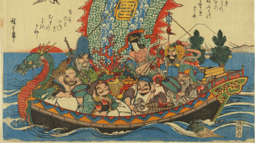 Seven Lucky Gods on Takarabune