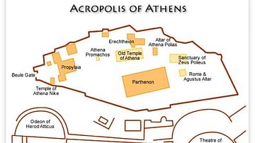 Acropolis Plan,  Athens