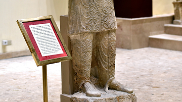 Statue of Sanatruq I from Hatra