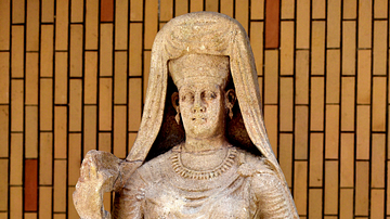 Full Length Statue of Abu Bint Deimon, Hatra