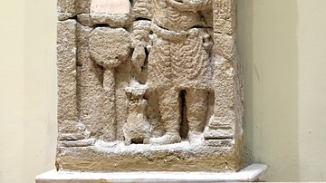 Temple Ritual Scene from Hatra