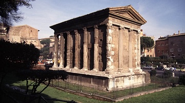 Rear, Temple of Portunus