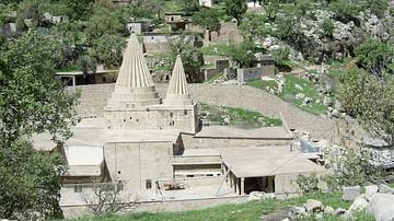 Tomb of Sheikh Adi in Lalish, Iraq