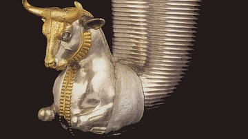 Bull Rhyton from the Borovo Treasure, Regional Museum of History - Ruse