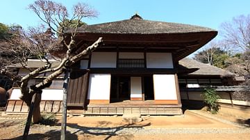 Exterior of a Traditional Japanese House