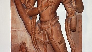 Vishnu in His Dwarf Incarnation