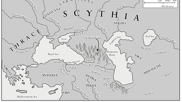 Traditional Scythian-Occupied Region East of Ukraine