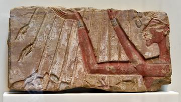 Temple Relief of Akhenaten