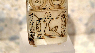 Early Cartouche of the God Aten