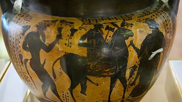 Hephaistos Riding a Mule