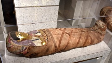 Mummified Girl from the Tomb of Aline