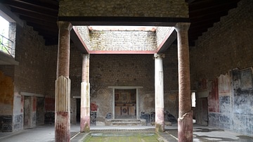 Atrium of Villa San Marco in Stabiae