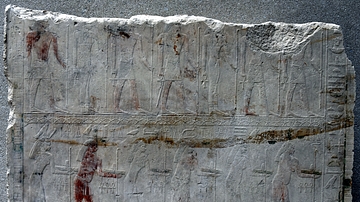 Relief of Deities from the Funerary Temple of Sahure