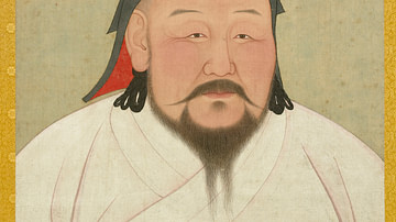 Portrait of Kublai Khan