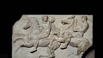 Pair of Horsemen on the Parthenon Marbles