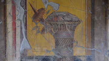 Fresco with Basket of Fruit, Oplontis Villa Poppaea
