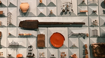 Artifacts from the London Mithraeum