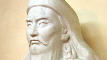 Bust of Genghis Khan