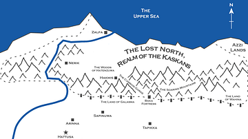 Map of the Hittite Realm