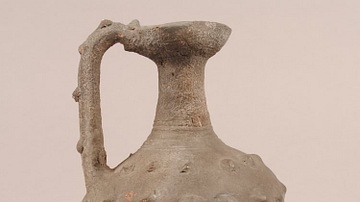 Minoan Barbotine Jug