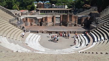 The Large Theatre of Pompeii