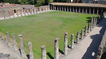The Gladiators Barracks in Pompeii