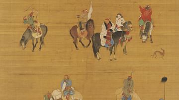 Kublai Khan on a Hunting Expedition