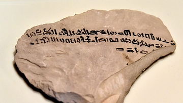 Ostracon about Quarrying