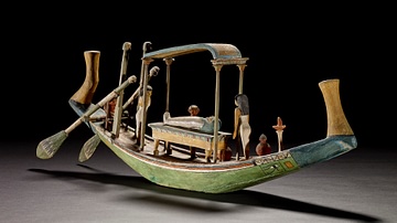 Egyptian Funerary Boat