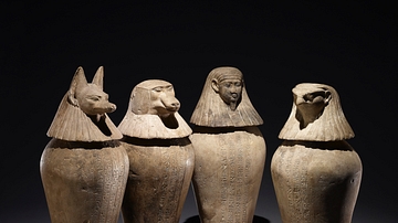 Canopic Jars of Djedbastetiuefankh