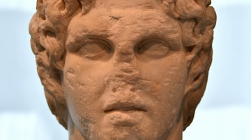 Head of Alexander as Crown Prince