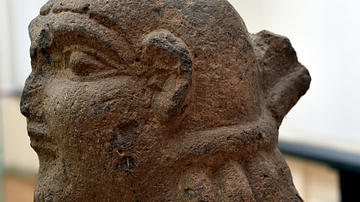 Head of a Sphinx from Vulci