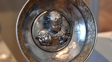 Bowl with Infant Hercules