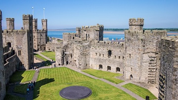 Inner Ward, Caernarfon Castle