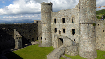 Gatehouse Interior, Harlech Castle