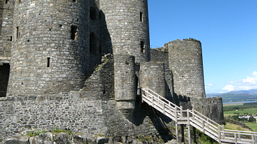 Gatehouse Exterior, Harlech Castle