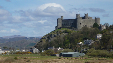 Harlech Castle Panorama