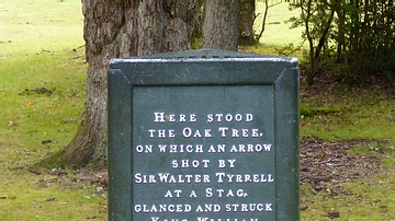 Rufus Stone,  New Forest